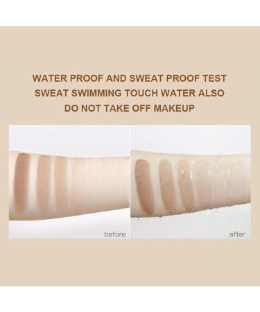 Waterproof Concealer for Scars Leg Foundation Waterproof Double Color 10ml Cover Perfection Tip Concealer Multi-Purpose Liquid Concealer for Pigment Spots Voihamy - Buy Online on GoSupps.com