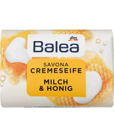 Whale Balea Soap bar Savona cream soap 150 g milk & honey