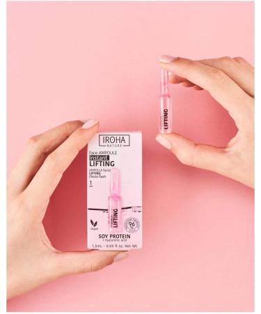 Iroha Nature - Iroha Nature Lifting Flash and Anti-Fatigue Bulb with Soy Protein and Hyaluronic Acid - Buy Online on GoSupps.com