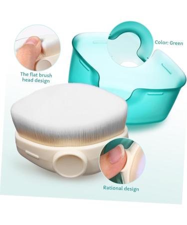 Hohopeti Sunscreen Brush Sunscreen for Face Brushes Sunblock Makeup Applicator Brush Powder Brush for Loose Powder Sun Block Applicator Foundation Brush for Liquid Makeup Fiber Wool - Buy Online on GoSupps.com