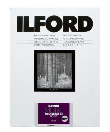 Ilford Multigrade V RC Deluxe Pearl Surface Black & White Photo Paper, 190gsm, 3.5x5, 100 Sheets