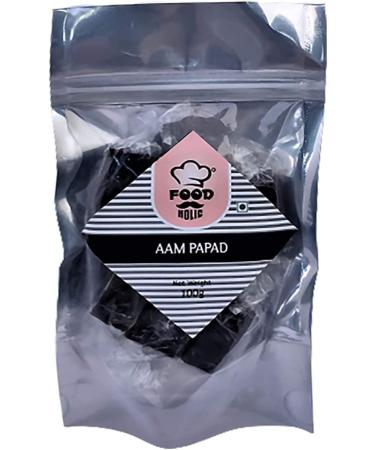 Foodholic Aam papad Premium Khatta-Meetha Aam Papad Slice Bar Combo of Black-Yellow (100 Gm Each)_Packing May Vary - Buy Online on GoSupps.com