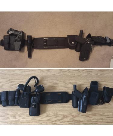 Law Enforcement Duty Belt Back Support Brace | Lower Back Support for Police | Suspenders Alternative | Utility Belt Accessories - Fits Waist 34 - Buy Online on GoSupps.com