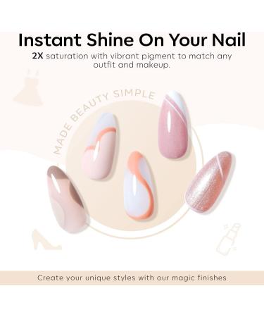 Modelones Gel Nail Polish Set 6 Colors Nude Neutral Gel Polish Skin Tone Cashmere Pink Glitter Nail Polish Bubble Bath Collection Starter Kit Soak Off UV Gel Nail LED Manicure DIY Salon Gifts Neutral Pink - Buy Online on GoSupps.com
