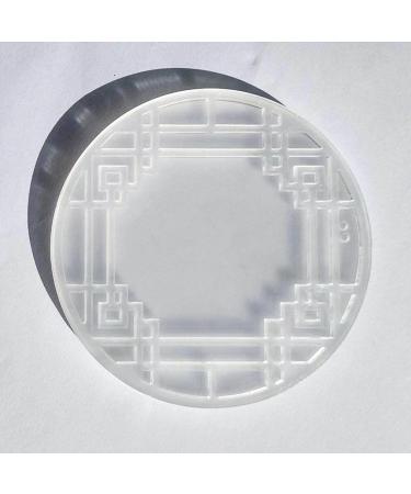 Retro Geometric Shape Quicksand Mold Empty Plates Clear Acrylic Quicksand Blank Plate DIY Quicksand Blank Card Brick Acrylic Display Card - Buy Online on GoSupps.com
