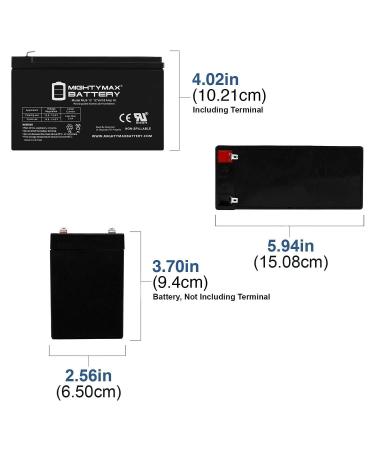 Mighty Max 12V 8Ah Battery Replacement for Crown Embassy 12CE7.5 - Reliable & High-Performance eCommerce Solutions - Buy Online on GoSupps.com