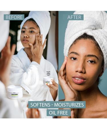 Collagen for Women | Anti-Aging Face Cream with Retinol & Hyaluronic Acid | Oil-Free Moisturizer | Hydration for Dry Skin | Paraben-Free - 3.5 Oz - Buy Online on GoSupps.com