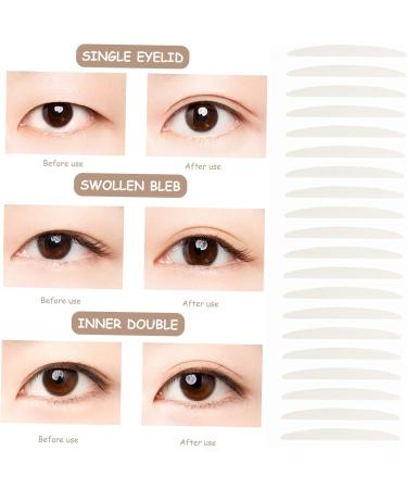 FRCOLOR 40 Sheets Double Eyelid Sticker Makeup Tape for Eyes Invisible Eye Stickers Double Eyelid Tapes Eye Lift Tape Eye Makeup Tools Double Sided Boobtape Cover Eyes Correction Strip - Buy Online on GoSupps.com