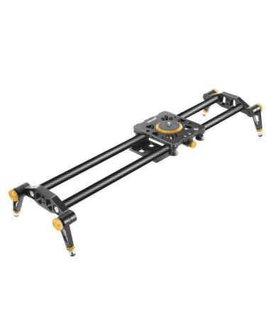 NEEWER 39.4 inches/100 Centimeters Carbon Fiber Camera Slider Video Stabilizer Rail with 6 Bearings for DSLR Camera DV Video Camcorder Film Photography, Load up to 17.5 pounds/8 kilograms 100cm