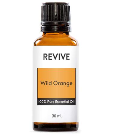 Wild Orange Essential Oil 30mL by Revive Essential Oils - 100% Pure Therapeutic Grade for Diffuser Humidifier Massage Aromatherapy Skin & Hair Care