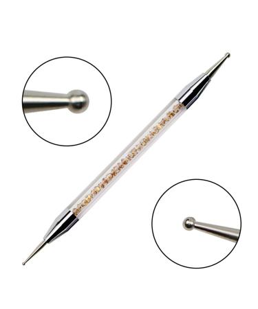 5 Pcs Nail Art Brush Tool Set - Double Ended Embossing Pens for Creative Manicure - International Shipping Available - Buy Online on GoSupps.com