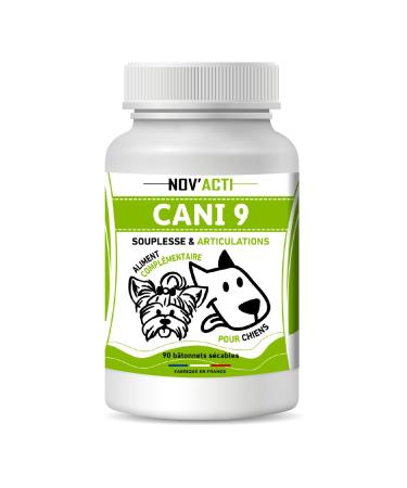 Joint Pain Dog Cat Coat Quality Collagen Ovomet Hyaluronic Acid Elastin and Calcium Eggshell Joint Mobility Dogs Puppies 90 Sticks Made in France