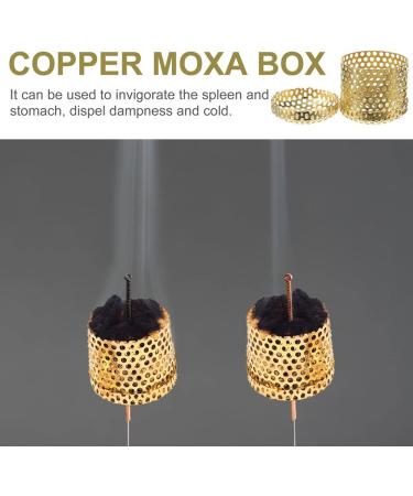 10 Pcs Moxibustion Device Thicken Smokeless Moxibustion Boxes Moxa Tools - Buy Online on GoSupps.com