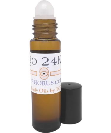 Jivago 24K - Type For Women Scented Body Oil Fragrance Roll-On - Light Gold - 1/3 oz. - ID#35713 0.33 Fl Oz (Pack of 1)