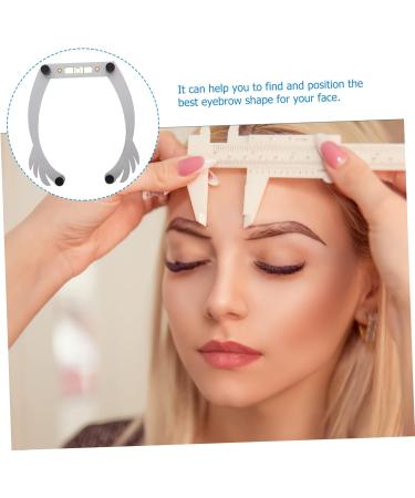 FOMIYES 3pcs White Eye Brow Shaping Kit Eyebrow Threading Tool Eyebrow Line Foldable - Buy Online on GoSupps.com
