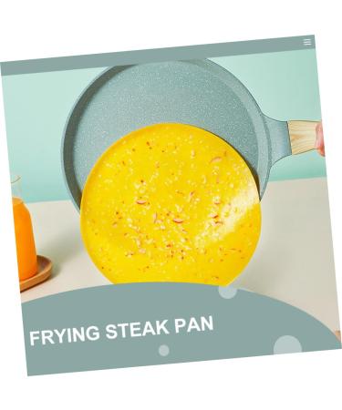 ABOOFAN 1 Pc Non Stick Pan Camping Pancake Making Pan Korean Grill Pan Eggs in Skillet Steak Making Pan Breakfast Baking Pan Egg Omelette Pan Mini Egg Pan Wood Simple South Korea - Buy Online on GoSupps.com