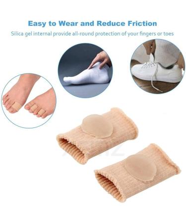 Silicone Gel Toe Cap Corrector for Foot Pain Relief - Toe Protector for Bunions, Corns, and Ingrown Toenails - Cuttable Toe Sleeves for Hammer Toes and Claw Toes - Buy Online on GoSupps.com