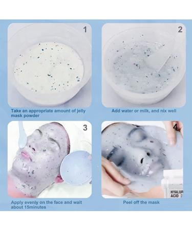 Hydrating Jelly Mask Powder | Professional Peel Off Hydrojelly Mask | Moisturizing & Brightening Formula for Wrinkles & Acne | 23 Fl Oz - Buy Online on GoSupps.com