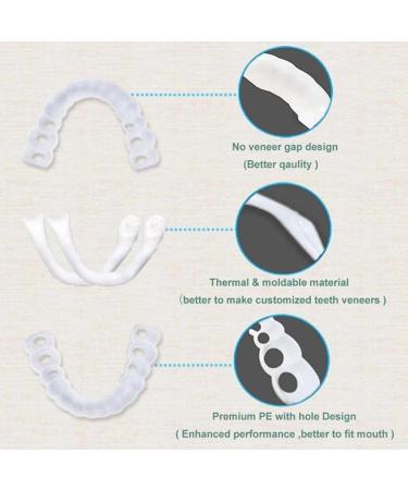 2 Pairs Beautiful Smile Temporarily Adjustable for Men and Women - Buy Online on GoSupps.com