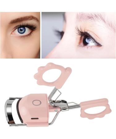 Heated Eyelash Curler Rechargeable Dual Temperature Heated Eyelash Curler Curls Quickly Type C Charging Portable Eyelash Curler Tool (#2) - Buy Online on GoSupps.com
