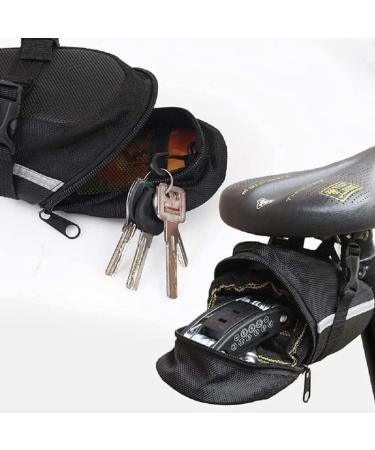 Retoo Bicycle Saddlebag - Versatile Seat Bag for MTB Racing Bikes & E-Bikes | Velcro Attachment & Frame Pocket | Essential Bicycle Accessories - Buy Online on GoSupps.com