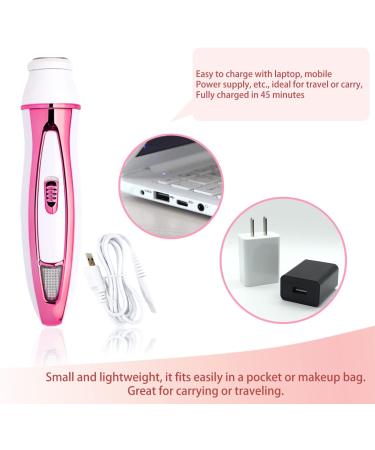 VERY ETERNITY 4 in 1 Lady Shaver Kit - USB Rechargeable Women's Shaver Set for Facial, Body, Nose, Eyebrow & Bikini Trimming (Pink) - Buy Online on GoSupps.com