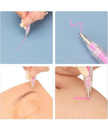 PLAFOPE Stylo de Positionnement Sourcils 1 Mm Rose Pr cision Tatouage Maquilleuse Outil de Trac pour Maquillage Professionnel et Usage Quotidien - Buy Online on GoSupps.com