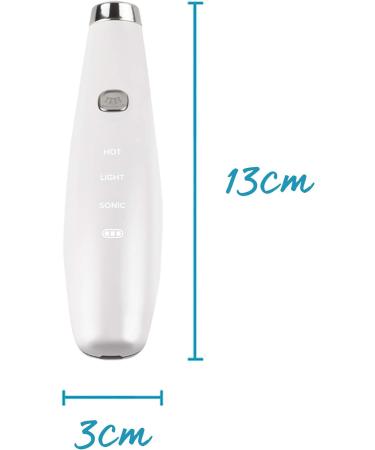 Homedics Eye Revive Luxe - Heated Face Roller Eye Massager - Promotes Blood Circulation to Reduce Dark Circles & Puffiness - Buy Online on GoSupps.com