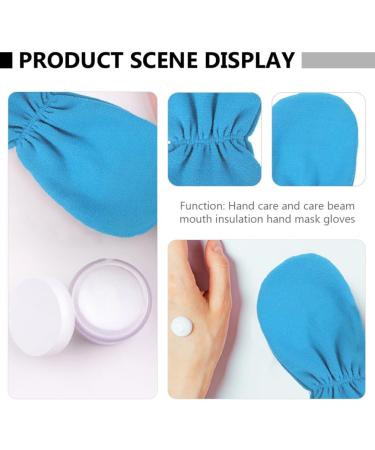 Ipetboom 1 Pair Moisturizing Gloves Overnight Flannel Gloves Washable Spa Flannel Inspection Gloves Hand Beauty Care Gloves 29X16X1CM 1.0 - Buy Online on GoSupps.com