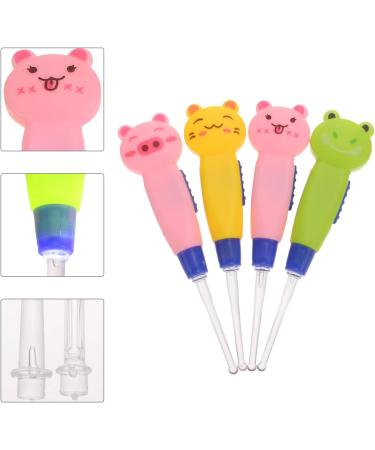 SECFOU Cartoon Visual Earwax Pick with LED Light - Safe Ear Cleaning Tool for Adults - Buy Online on GoSupps.com