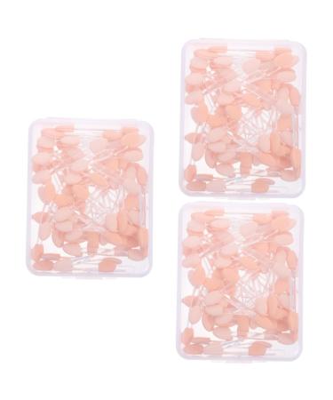 Housoutil 150 pcs Double-headed Practical Eye Shadow Convenient Supplies Latex Dual-end Eyeshadow 6x1cmx3pcs As Shownx3pcs