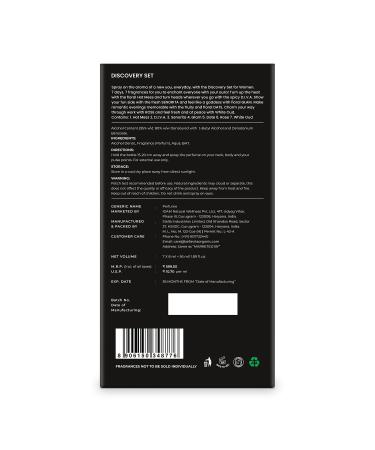 BELL.A VITA Discovery Gift Set 7x8ML Eau De Parfum Perfume for Women with Floral Fresh & Fruity Long Lasting EDP Fragrance Scent - Buy Online on GoSupps.com