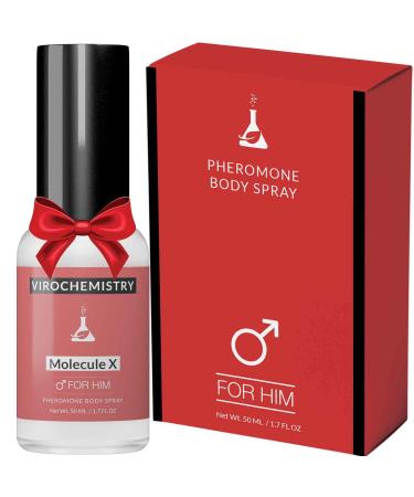 Pheromones to Attract Women for Men (Molecule X) Body Spray - Bold Extra Strength Human Pheromones Fragrance Body Spray - 50ml (Human Grade Pheromones to Attract Women)