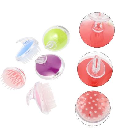 Tovinanna 5-in-1 Shampoo Massage Comb for Men - Soft Paddle Scalp Scrubber & Body Shampoo Brush for Ultimate Hair Care - Buy Online on GoSupps.com