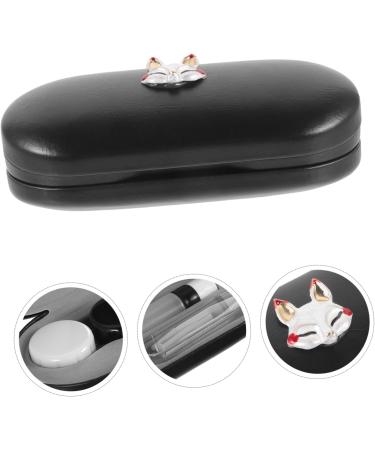 Solustre 1 Set Box Hartschale - Reusable Multi-Purpose Glasses Holder & 2-in-1 Glasses Case for Contacts - Leather Organizer 16x7cm - Buy Online on GoSupps.com