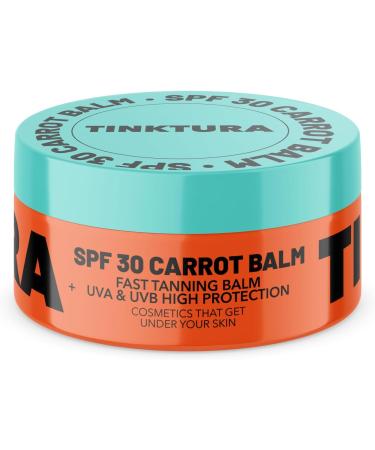Carrot Balm SPF 30 for Fast Tanning 100 ml - Buy Online on GoSupps.com