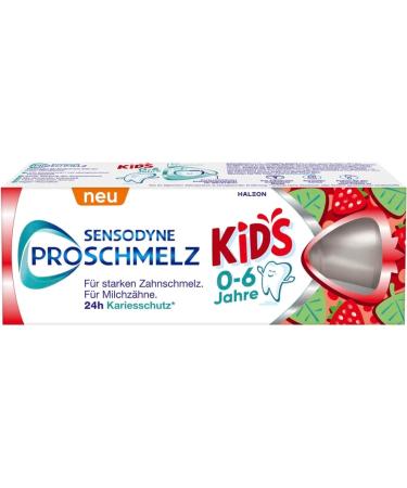  PROSCHMELZ Sensodyne ProSchmelz Toothpaste for children from 0 to 6 years old - For strong enamel - 50 ml - Buy Online on GoSupps.com