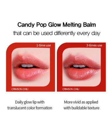 YNM Candy Pop Glow Melting Balm - Pink Sunset Lipstick | Shop Internationally - Buy Online on GoSupps.com