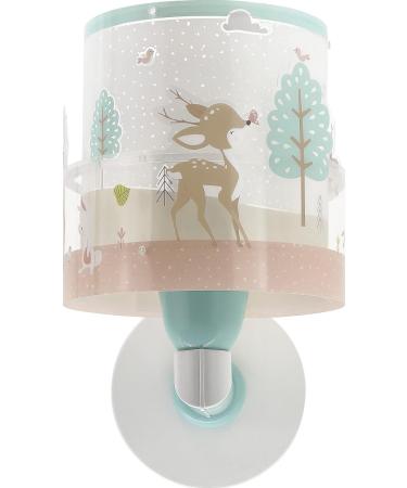Dalber Children's Wall Lamp - Stylish Pink Cloud & Deer Design for Kids' Rooms | E27 | 61279 - Buy Online on GoSupps.com