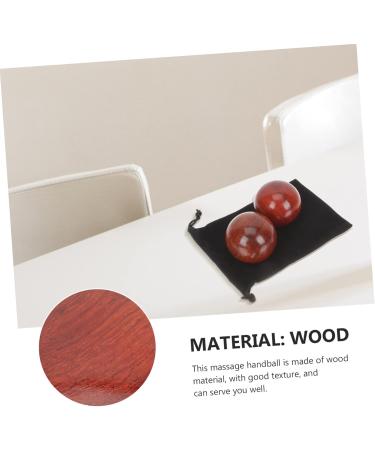 Shop Gatuida 6-Piece Wooden Massage Tools - Chinese Style Fitness Balls for Health & Wellness - 5cm x 5cm x 3 PCS - Buy Online on GoSupps.com