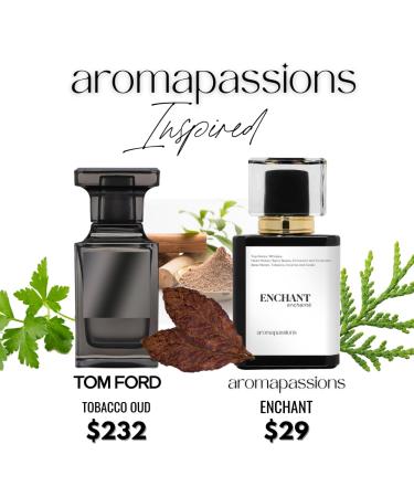 ENCHANT | Inspired by TF. TOBACCO OUD | Pheromone Perfume for Men and Women | Extrait De Parfum | Long Lasting Dupe Clone Essential Oils Fragrance | Perfume De Hombre Mujer | (100 ml / 3.4 Fl Oz) 3.4 Fl Oz (Pack of 1) - Buy Online on GoSupps.com