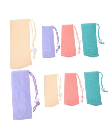 FOYTOKI 8pcs Soap Pouch for Shower Face Soap Holder Soap Sleeves for Soap Bars Bar Soap Bag Pe