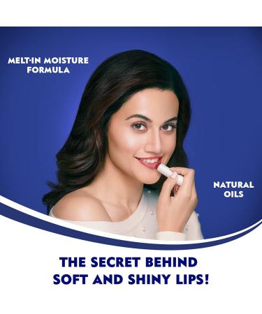 NIVEA Lip Balm Pomegranate Shine 4.8g Pomegranate 1 Count (Pack of 1) - Buy Online on GoSupps.com