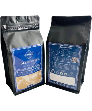 COLOMBIAN Speciality Coffee | Don Jose | The Perfect Espresso/TINTO | Dark Roast | Single Origin Supremo Arabica Coffee Beans (250g Resealable Bag) - Buy Online on GoSupps.com
