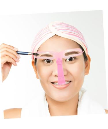 Angoily Eyebrow Tools 15 Sets Eyebrow Aid Pro Tools Home Tools Eye Makeup Tool Eyebrows Brow Supplies Miss Shaper Modify 12X11X8CMx5pcs Pinkx5pcs - Buy Online on GoSupps.com