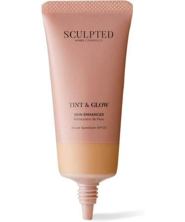 Tint & Glow Hydrating Moisturising Skin Enhancer from Sculpted by Aimee (Deep Tan 8.0) 45ml Cruelty-Free Moisturising & Tinted Skin Booster with SPF 30 and Blue Light Protection 45 g (Pack of 1) TG6.0 Medium Tan - Buy Online on GoSupps.com