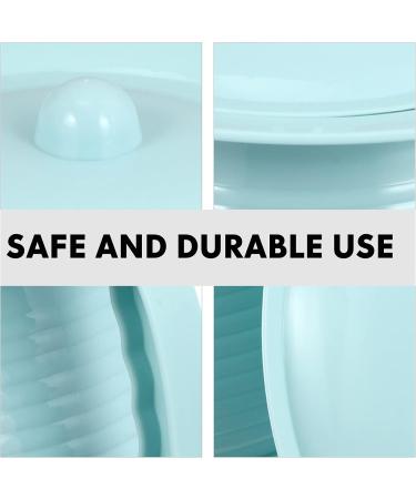 Unisex Chamber Pot with Lid Spittoon Chamber Bucket Plastics Bedpan Seat Urinal Toilet Household Night Urine Jug for Men Women Elderly Kids (Color : Sky-Blue) - Buy Online on GoSupps.com