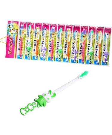 Gatuida Whitening Toothbrush - 36 Pcs Cartoon Toddler Cleaning Brush | Sensitive Toothbrush for Kids - International Shipping Available - Buy Online on GoSupps.com