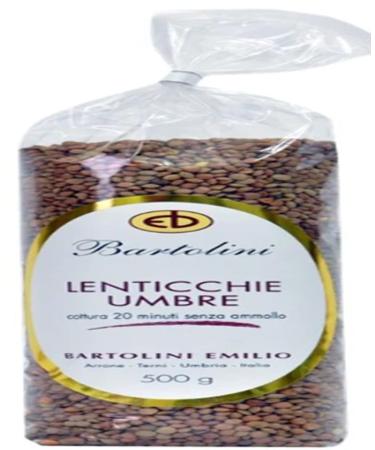 Lenticchie umbre Umbrian mountain lentils 500 g