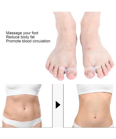 2 Piece Silicone Magnetic Toe Rings for Weight Loss - Magnetic Field Therapy & Silicone Toe Massager - Buy Online on GoSupps.com